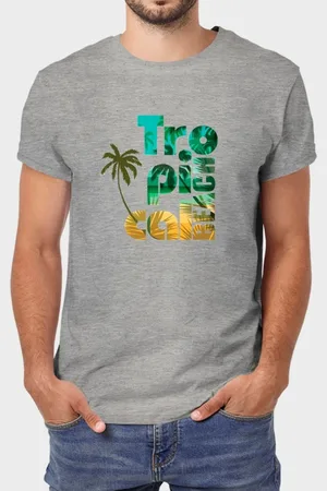 Benellys Camiseta Masculina Tropical Algodão Premium