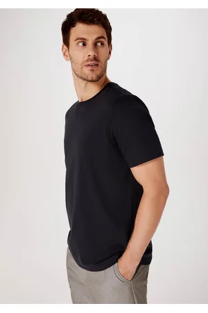 Hering Kit 2 Camisetas Básicas Masculina Manga Curta Pima