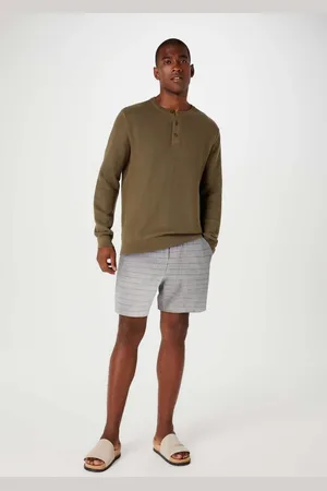 Hering Bermuda Masculina Jogger Em Tecido Rústico