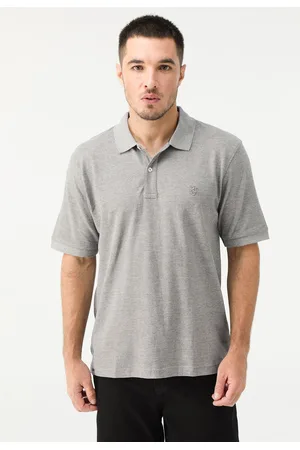 Cotton On Camisa Polo Reta Bordada