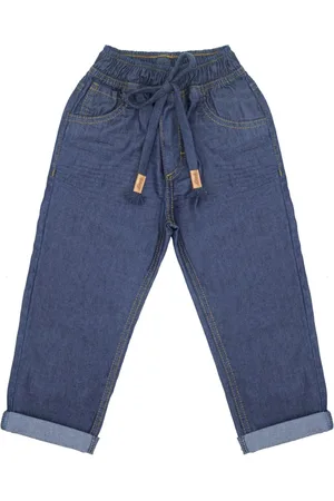 Look Jeans Infantil - Calça Reta Jeans