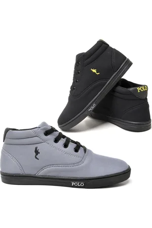 Polo Blu Tenis Sapatenis cano alto do 27 ao 36