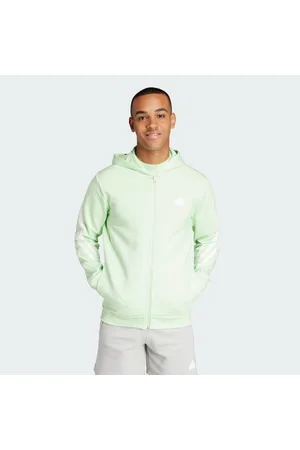 adidas Moletom Capuz Zíper Future Icons Três Listras