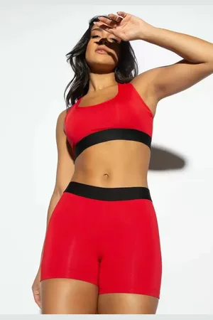 Bravaa Modas Top Nadador Cropped Decote V Alça Feminino Fitness Academia Trend 156