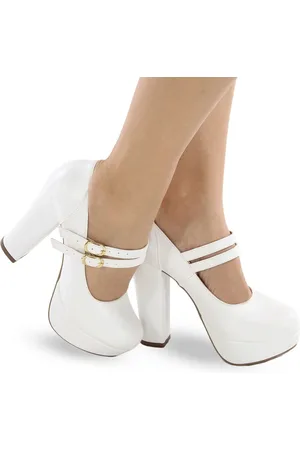 Modarpe Sapato Boneca Meia Pata Salto Alto Grosso M61