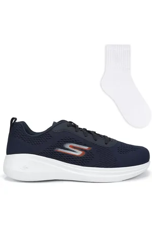 Skechers Tênis Masculino Go Run Fast-Quake + Meia Color Sports