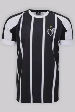 SPR Camisa Atlético Mineiro Stripped Preta