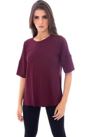 Moda Vício Blusa Moda Vicio Com Abertura na Lateral