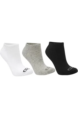 OLYMPIKUS Kit 3 Pares de Meia Masculina Cano Curto /preto/cinza