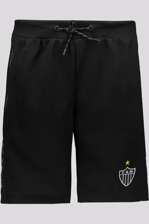 SPR Bermuda Atlético Mineiro Moletom Champion Preta