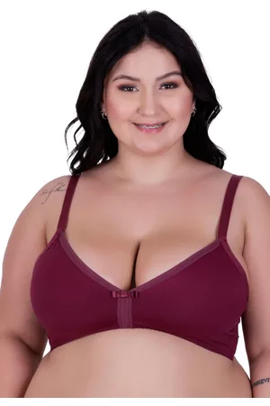 Sutiã Reforçado Plus Size Renda Sem Bojo e Sem Aro Princesa