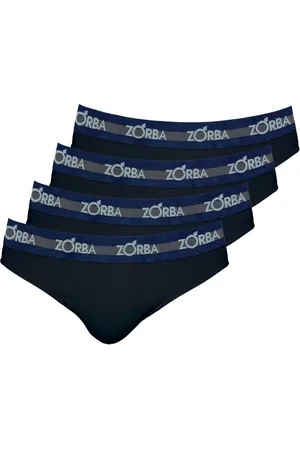 Zorba Kit com 4 Cuecas Slip 0764