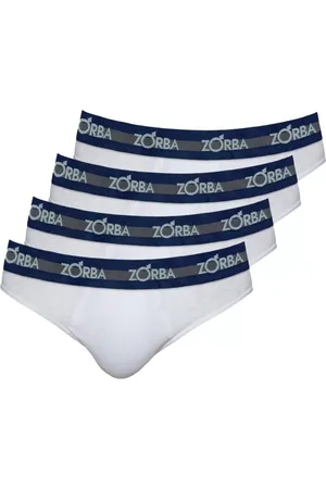 Zorba Kit com 4 Cuecas Slip 0764