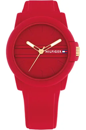 Relógio Tommy Hilfiger Feminino Borracha Azul e Vermelho 1782499