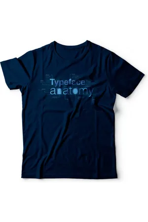 STUDIO Camiseta Typeface Anatomy