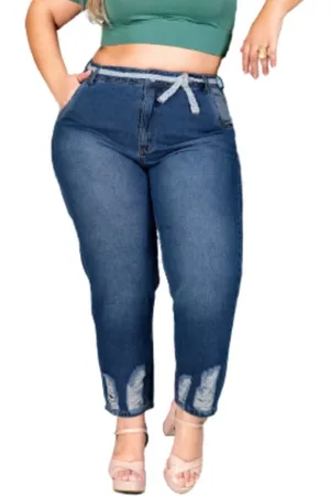 Razon Calça Feminina Plus Mom