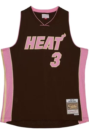Mitchell & Ness Regata Brown Sugar Bacon Swingman Jersey Miami Heat 2005-06 Dwyane Wade Marrom