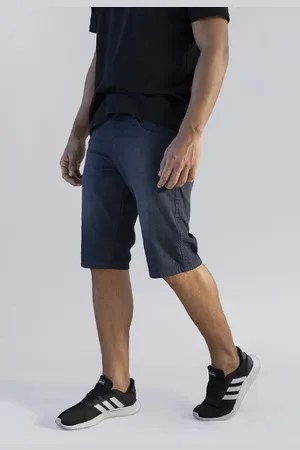 Versatti Bermuda Jeans Premium Masculina Unak Aruba Preta
