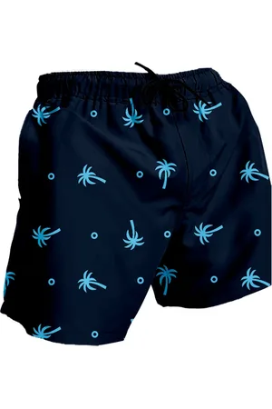 Relaxado Short Moda Praia Masculino Bermuda Tactel Estampado