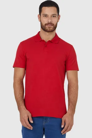Malwee Camisa Polo Básica Masculina Gola Esporte Em Piquet Stretch