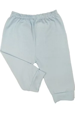 Koala Baby Infantil - Roupa 1x Calça Mijão Liso Malha Pé Aberto Menino Menina