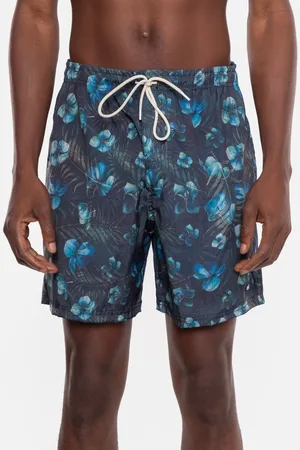 HD Hawaiian Dreams Shorts HD Floral Marinho
