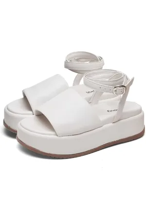DUBUY Papete Chinela Tamanco Feminino 2065FG OFF-WHITE