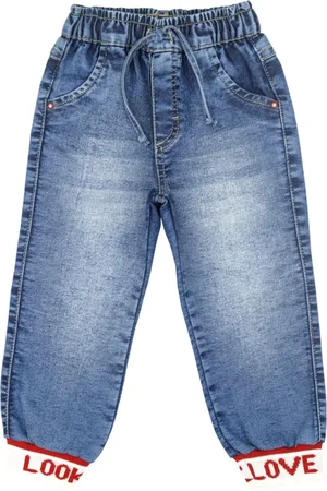 Look Jeans Infantil - Calça Jogger Jeans