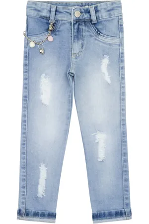 Look Jeans Infantil - Calça Super Skinny Jeans