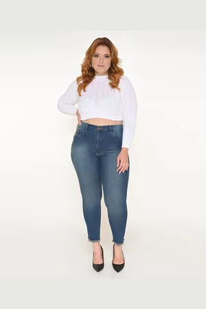 Razon Calça Feminina Plus Cigarrete