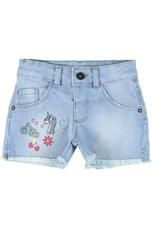 Look Jeans Infantil - Shorts Silk Jeans