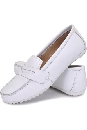 ROMEU E JULIETA SHOES Mocassim Sapato Feminino Casual Couro Legítimo Comfort Para Profissionais da Área da Saúde