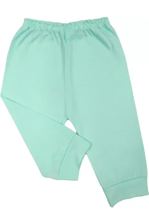 Koala Baby Infantil - Roupa 1x Calça Mijão Liso Malha Pé Aberto Menino Menina