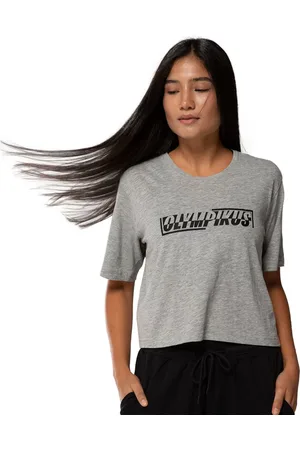 OLYMPIKUS Camiseta Box Graphic Feminina G
