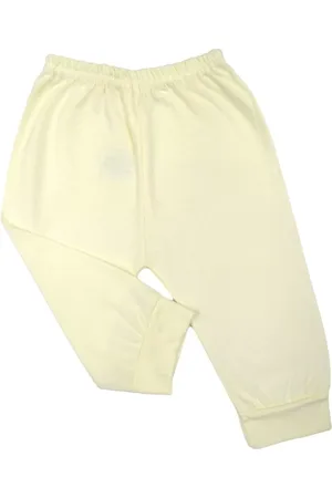 Koala Baby Infantil - Roupa 1x Calça Mijão Liso Malha Pé Aberto Menino Menina