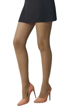 Selene Meia-Calça Básica Fio 15 Feminina