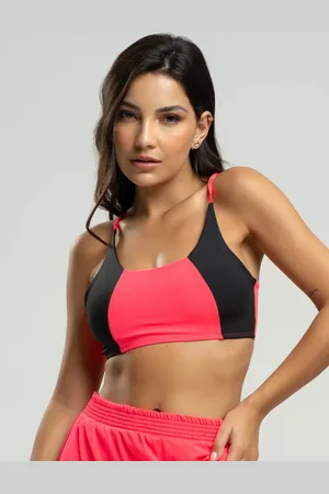 Vicbela Top Feminino Alcinha Fitness Tecido Proteção Uv 50+ RB Moda