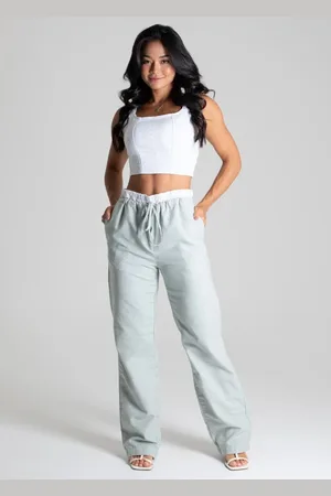 SAWARY Calça Sarja Reta - 276345 -