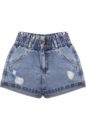 Look Jeans Infantil - Shorts Juvenil Clochard Jeans