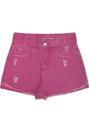 Look Jeans Infantil - Shorts Juvenil Sarja