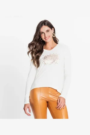 Rovitex Blusa Feminina Manga Longa