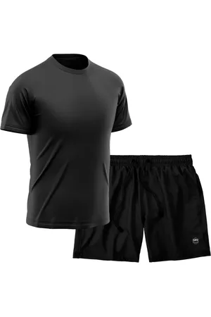 Life Kit Short + Camiseta Dry Treino Fitness Academia Bermuda Camisa Praia Esporte