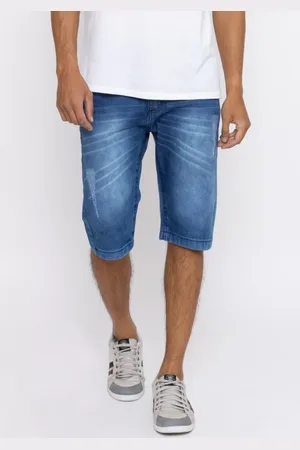Versatti Bermuda Jeans Masculina Tradicional Original Caribe