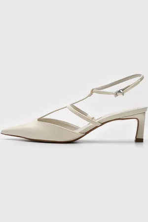SANTA LOLLA Scarpin Médio Off-White