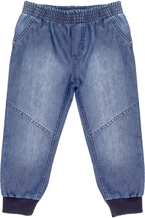 Look Jeans Infantil - Calça Jogger Leve Jeans