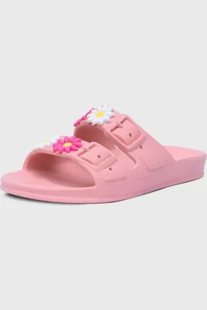 Pópidí Infantil - Chinelo Papete Popidi Menina Florzinhas