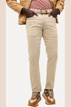 Reserva Calça Jeans Masculina Skinny Color Five Pockets Areia