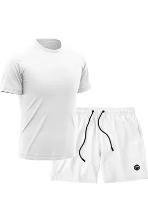 Life Kit Short + Camiseta Dry Treino Fitness Academia Bermuda Camisa Praia Esporte