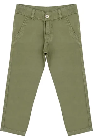 Look Jeans Infantil - Calça Alfaiataria