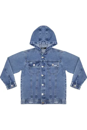 Look Jeans Infantil - Jaqueta Juvenil Vintage Jeans